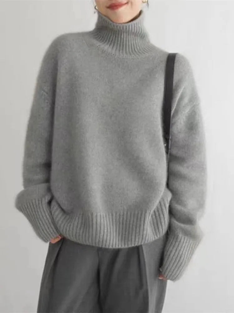 Isabella - Cashmere Turtleneck