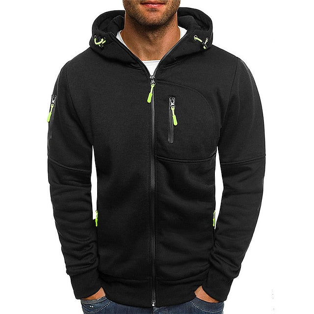 Adriano | Casual Zip-Up Hoodie Sweatshirt